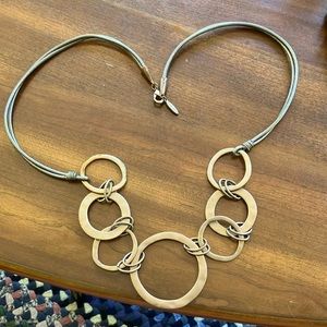 Brass Statement necklace